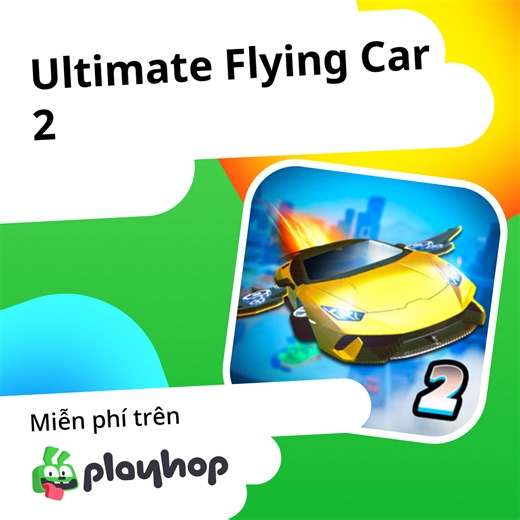 Ultimate Flying Car 2: Chơi trực tuyến miễn phí trên Playhop