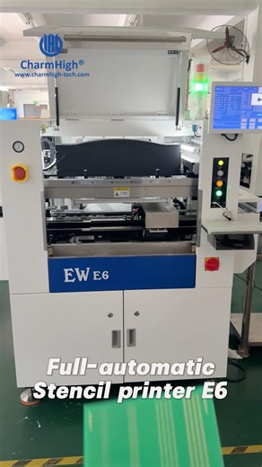 High precision full-automatic stencil printer, solder paste printer E6