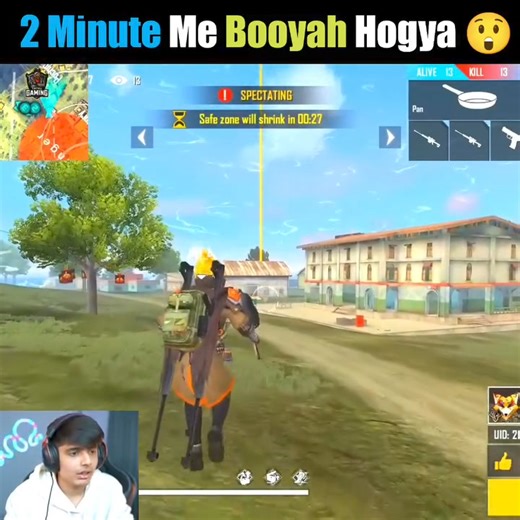 4.9M views · 80K reactions | Ajjubhai ne 2 minute mein booyah nikala ||Ajjubhai vs 4 || solo vs squad best gameplay || #ajjubhai #totalgaming #bestgameplay #gameplay #gaming #solovssquad #viral #trending #facebook | Dada sniper gaming | Facebook