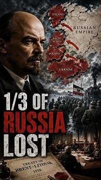 The Treaty That Broke Russia Forever | Brest-Litovsk (1918)