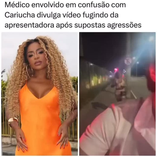 CANCELAR MANAUS 💚💜🥇 on Instagram: "Um homem envolvido em uma confusão com a apresentadora Cariúcha apareceu no stories correndo da apresentadora e dizendo que foi agredido por ela. O que acharam? (ai Reprodução: @danilobravo)"