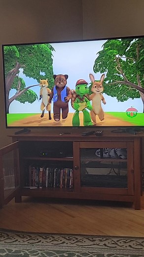 FRANKLIN AND FRIENDS intro on Treehouse. While the original is better in every way, this reboot is not too bad, due to some of the original voice cast returning, and Bruce Cockburn doing the theme again. Some of you may have grown up with this version though if you were born in the late 2000s or early 2010s.