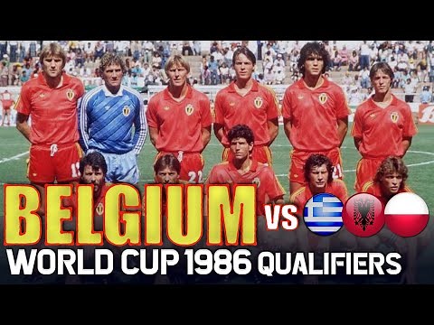 BELGIUM World Cup 1986 Qualification All Matches Highlights | Road to Mexico