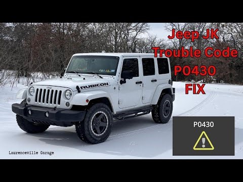 Jeep Wrangler Trouble Code P0430 Repair Catalyst O2 Sensors