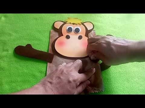 Cómo hacer un Títere de Bolsa de Papel.