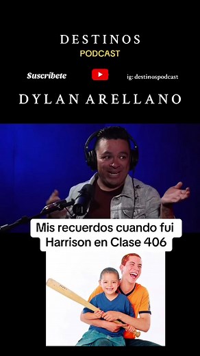 Recuerdos de Dylan Arellano como Harrison en Clase 406
