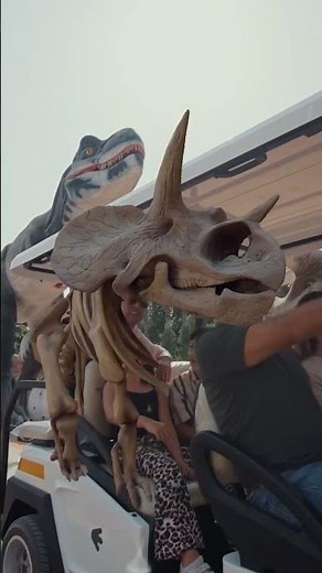 Dubai’s Wildest Stay: T-Rex Glamping Adventure 🦖✨