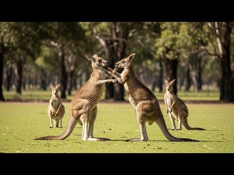 The World’s Largest Hopping Animal: Powerful Kangaroo in Action!