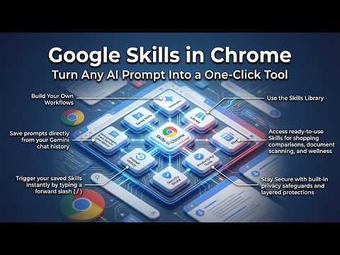 Stop Typing Prompts! Turn Any AI Prompt Into a One-Click Tool with New Skills in Chrome