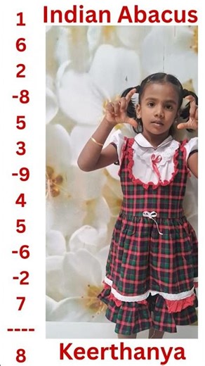 Our Math Genius Keerthanya doing mind sums ph 82204 11490 Jaihindpuram Madurai #abacus