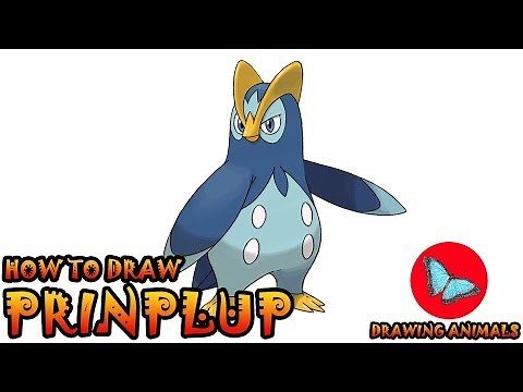 How To Draw Prinplup Pokemon | Coloring and Drawing For Kids