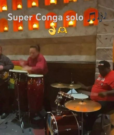 Amazing Conga drum solo #livemusic #percussionist #musicalatina #tumbadora
