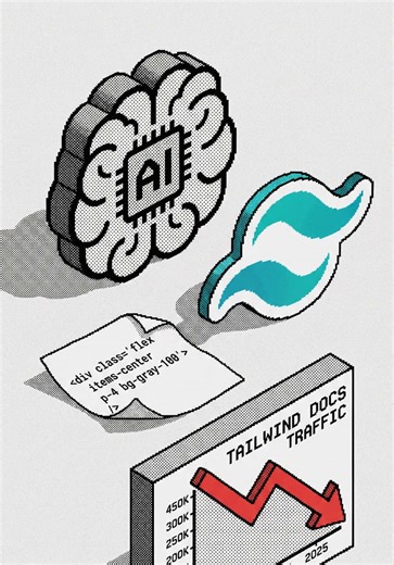 Tailwind CSS is a go in the web developer ecosystem. however increased traffic has somehow caused less revenue. here's what's happening: #programming #technology #software