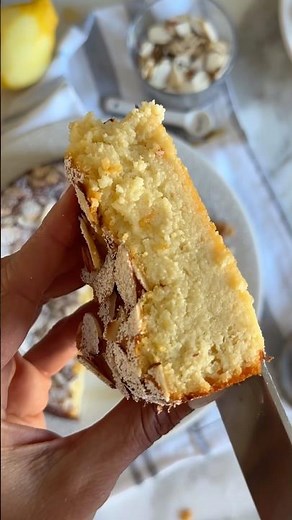 Italian Almond Ricotta Cake #glutenfree