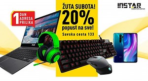 20% popusta na sve u Instaru