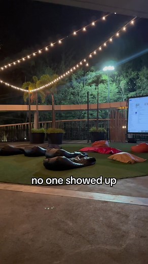 This resort has an outdoor movie theater. This is one of the coolest experiences that I had in Thailand. We were able to watch a movie under the stars in the comfiest beanie bag chairs. Check it out and let me know what you think ♥️ RESORT NAME: destination in Resort Karon, Thailand. #besthotels #thailandresorts #outdoormovietheater #karonthailand #beachresort #travel #bestdestinations