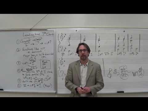 Dr. B Music Theory Lesson 31 (Leading-Tone 7th Chord in Major)