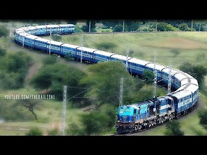 Trains on the most beautiful Curve | Ranjangaon Road | Indian Railways |