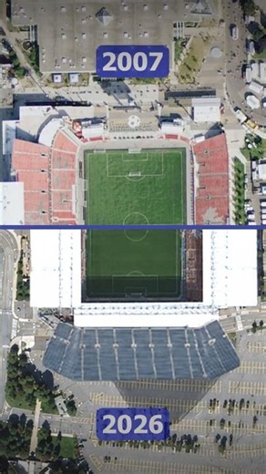 BMO Field Transformation #worldcup #football #stadium