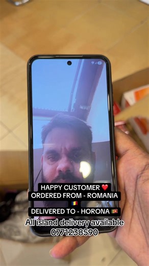Happy Customer Order from Romania to Sri Lanka