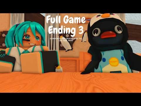 Roblox Convince The Crazy Idol To Let You Free Full Game (Part 3) Stay Ending