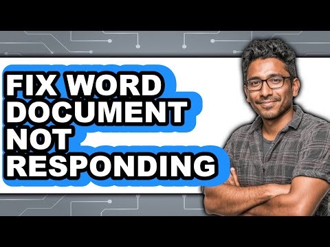 How to Fix Word Document Not Responding - Step by Step
