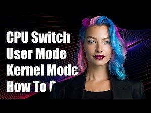 Assembly Instructions for Switching CPU Between User Mode and Kernel Mode