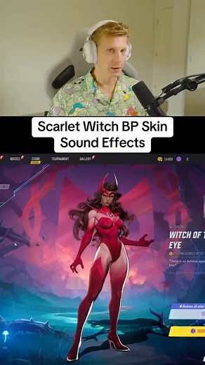 Does This Scarlet Witch Skin Deserve Top Spot on the Battle Pass? #marvelrivals | Framebanger