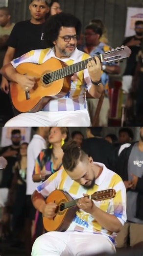 Corta Jaca live 😳🎶 | Arizinho & Lucas Paini #shorts #7strings
