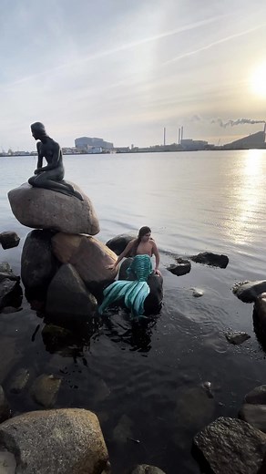 Merman Moves on Land: Real-life Struggles and Humorous Attempts