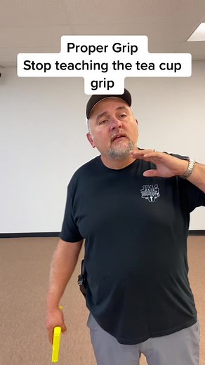 Proper Firearm Grip Demonstration