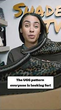 Leopard Print UGG Tazz Caspian's: Sold Out Viral Fashion Staple!