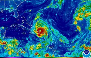 CHANNEL 8 TV IS LIVE ONLINE RIGHT NOW AT www.wsvi.tv or www.wsvitv.com with updates on new watches and warnings for the Dominican Republic and Live Satellite imaging of Maria like this snapshot plus all the latest news from FRANCE 24 and our Virgin islands reporters. Channel 8 Live coverage continues on Facebook at https://iframe.dacast.com/b/88586/c/447532 and on ROKU and KODI around the world. Please be careful and check your data plan. | WSVI Ch8news