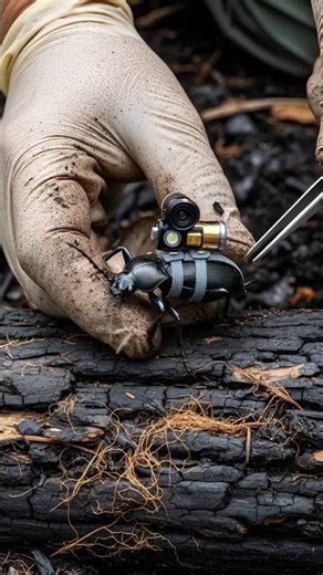 INSIDE a FIRE BEETLE 🔥 POV – Micro Camera Adventure!"