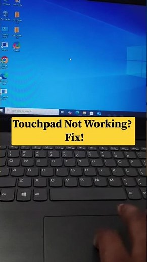 How to Fix Touchpad Not Working on Windows 10/11 (All Laptops) #shorts