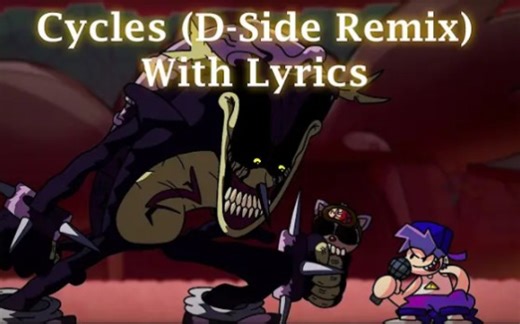 Cycles (D-Side Remix) WITH LYRICS || Friday Night Funkin' D-Side Lyrical Cover