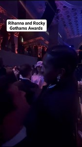 Rihanna and Rocky fraternize with colleagues and friends at the Gothams awards show #rihanna #celebrity #fblifestyle | Ugonna Etumnu