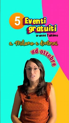 Cosa fare GRATIS a Milano a ottobre 2025 | 5 eventi imperdibili