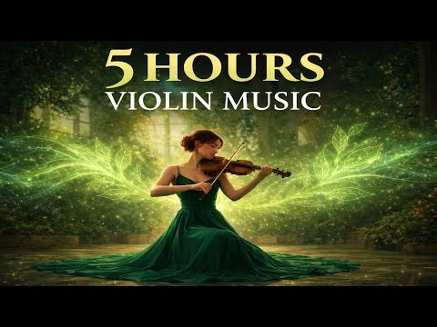 5 Hours Violin Music for Sleep, Study & Relaxation | Calm Instrumental Music