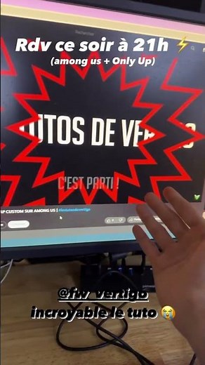 Michou fait un live among us