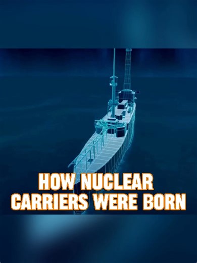 The incredible engineering secrets behind nuclear aircraft carriers #aircraftcarrier #USA #engineering #military #America