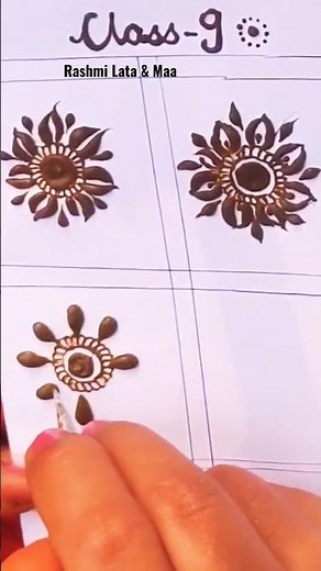 Mehendi class for beginners/easy mehendi tutorial for beginners