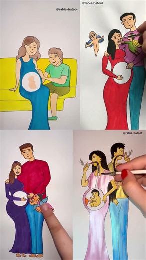 4 deep meaning video about pregnancy time!🥺🥺 (part -81 ) #art #artwork #animasyon #çizgifilm
