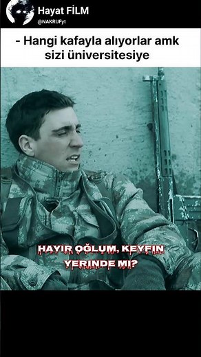 SİVİLDE NECİYSEN ASKERDE O İŞİ YAPARSIN #edit #film #askreddit