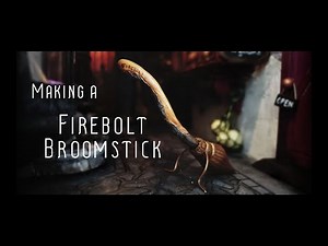 I Made a Miniature Firebolt! | Harry Potter DIY Wizard Broomstick