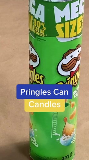 DIY Pringles Can Upcycling: Night Light Makeover