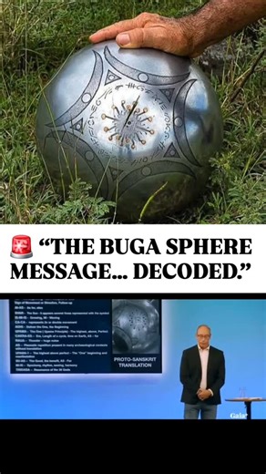 UAP Global | UFO & Alien News on Instagram: "🚨 Dr. Steven Greer just broke down the decoded message hidden inside the Buga Sphere… and the translation is NOT what anyone expected. The symbols weren’t random. They weren’t decorative. According to Greer — they formed a message… and it’s meant for US. 👀 What the sphere reveals… changes the entire conversation around who made it, why it was found in Colombia, and why certain groups are trying so hard to suppress it. Do you think this was a warning