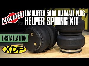 How to Install the Air Lift Loadlifter 5000 Ultimate Plus Helper Spring Kit | XDP Installs