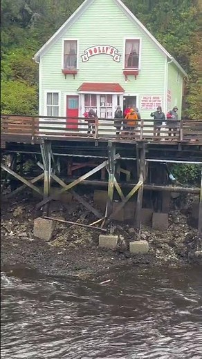 Creek Street Boardwalk in Ketchikan, Alaska