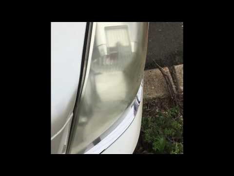 How to restore headlights / Cadillac DTS